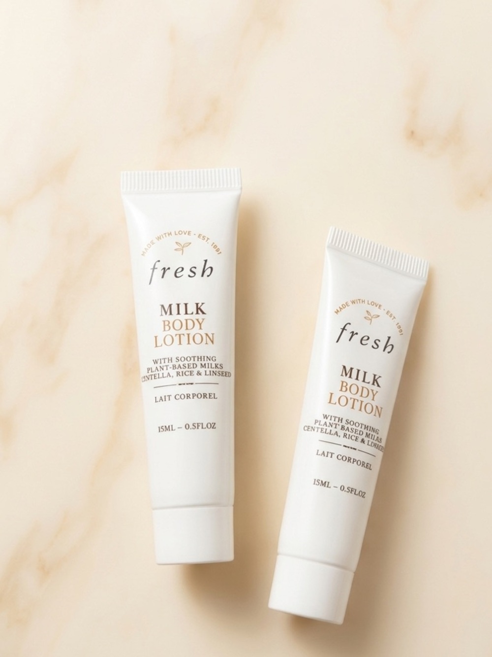 fresh Milk Body Lotion Travel Set - 15ML